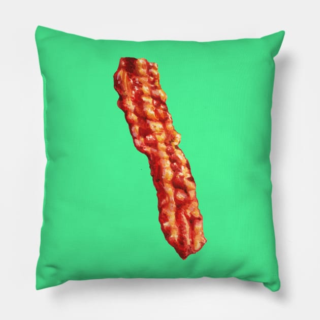 Bacon Pillow by KellyGilleran