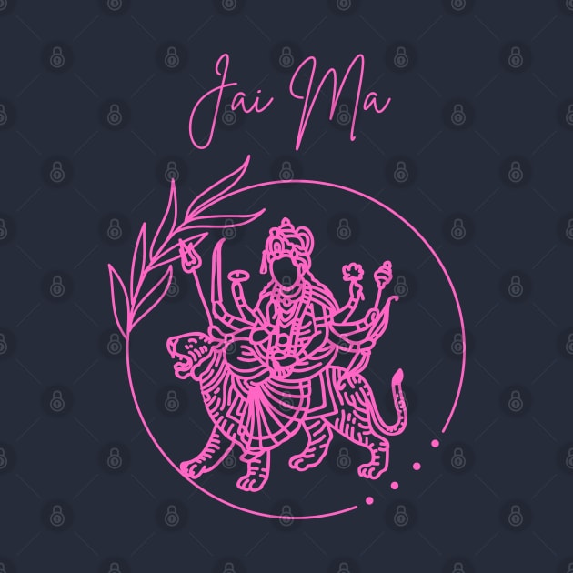 Jai Ma Durga by BhakTees&Things