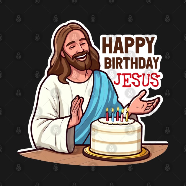 Happy Birthday Jesus by Plushism