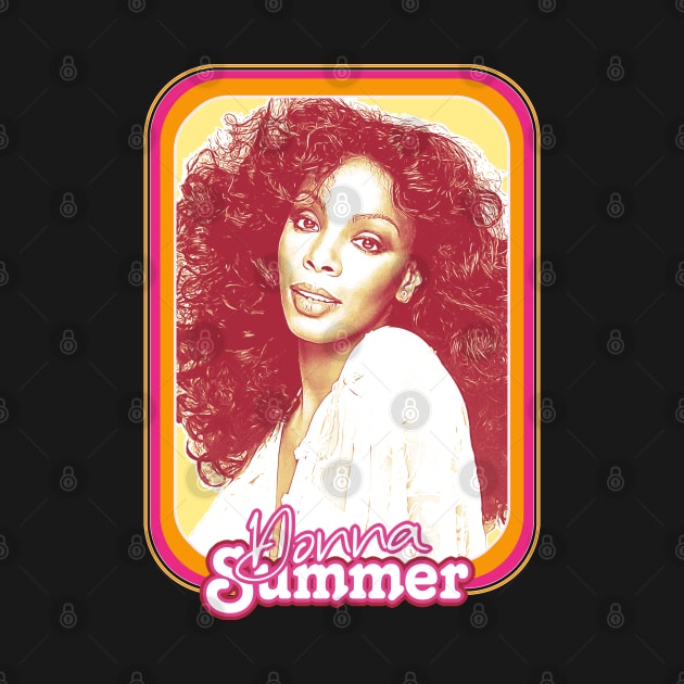 Donna Summer \/\/\/ Retro Style Fan Art Design by DankFutura