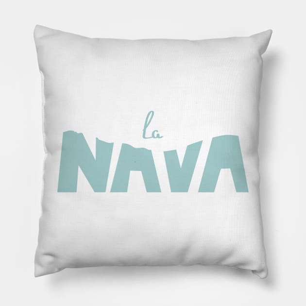 La Nava de Jadraque Pillow by Rafael-Azana