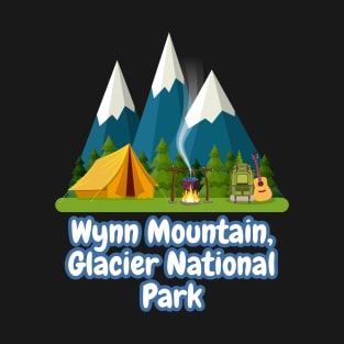 Wynn Mountain, Glacier National Park T-Shirt