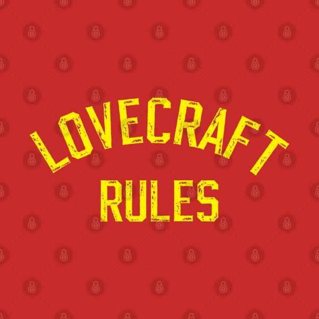 Lovecraft Rules by Gimmickbydesign