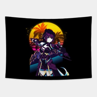 Raiden Mei Danzai Spectramancer Tapestry