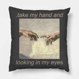 .from Michelangelo with love Pillow