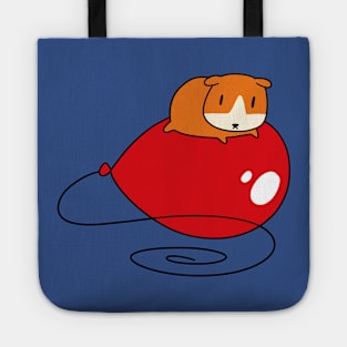 Red Balloon and Guinea Pig Tote