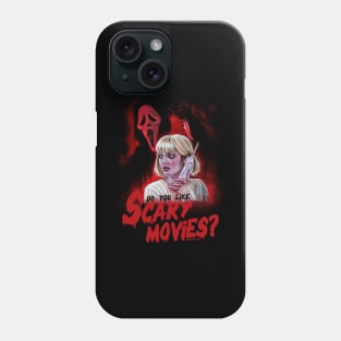 Do you like scary movies? by BwanaDevilArt Phone Case