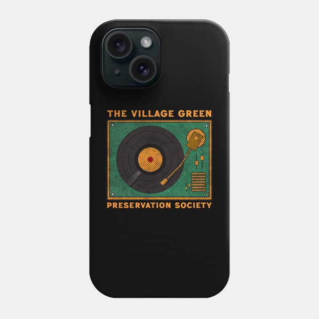 The Village Green Preservation Society Phone Case by Trendsdk