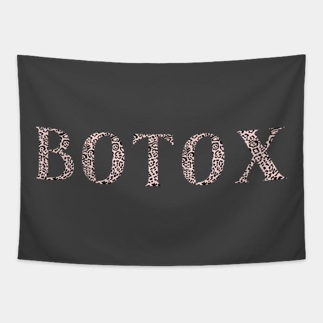 Great gift idea for Botox Dealer Lover Filler Lips Boss Babe Nurse Injector Plastic surgery Esthetician funny gift Tapestry by The Mellow Cats Studio