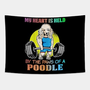 Cute poodle Tapestry