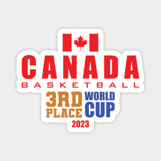 Canada 3rd Place - FIBA World Cup 2023 Magnet