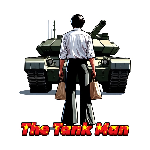 Tank Man by Rawlifegraphic