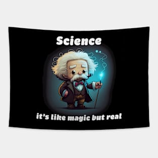 Science, it's like magic but real Tapestry