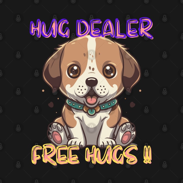 Hug Dealer cute dog by Ironclaw