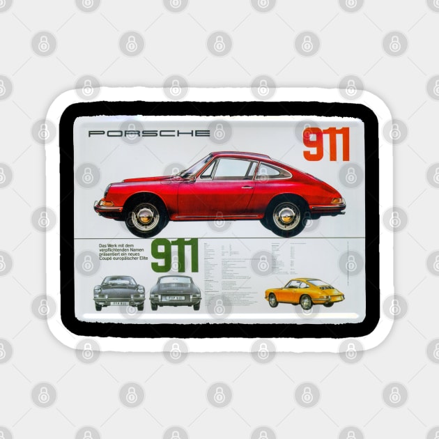 classic car Magnet by abstractsmile