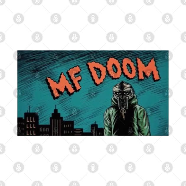 Mf Doom in the city by PigunnaBilla