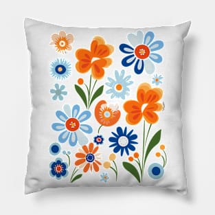 Bloom Brilliance Tee - Unique Abstract Flower - Women's Casual Shirt Pillow