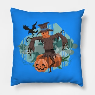 Scary Scarecrow Pillow