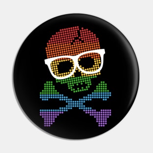 Castle Gay Skull Pin