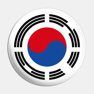 Korean Patriot Flag Series Pin