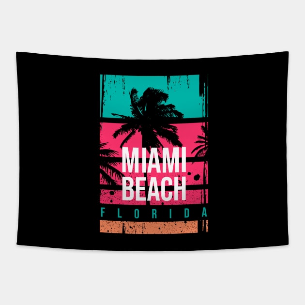 Miami Beach Tapestry by kani