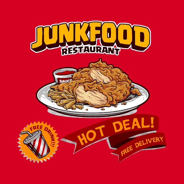 Junk food Attack by eilotoiu