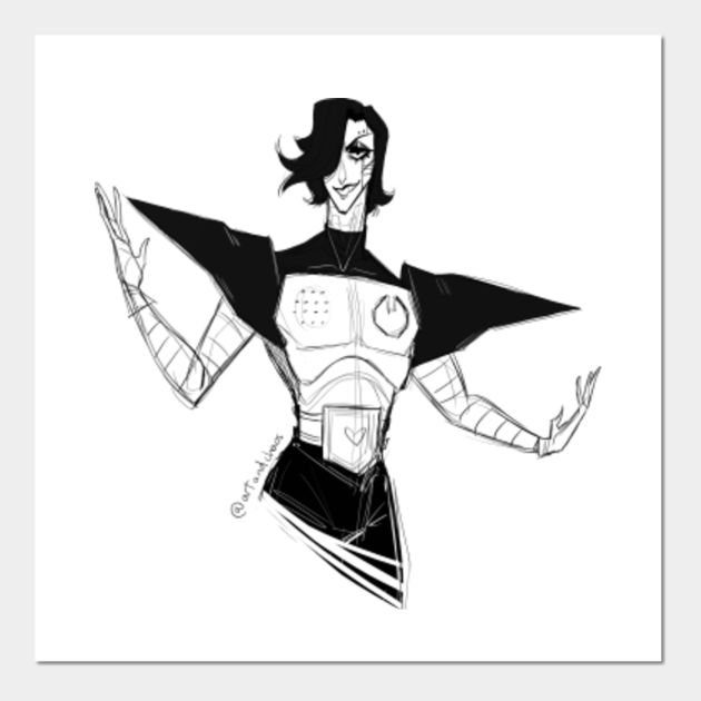 Mettaton Ex Undertale Game Posters And Art Prints Teepublic Uk