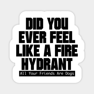 Did You Ever Feel Like A Fire Hydrant Magnet