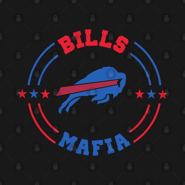 Buffalo Bills Football Team by Grindbising