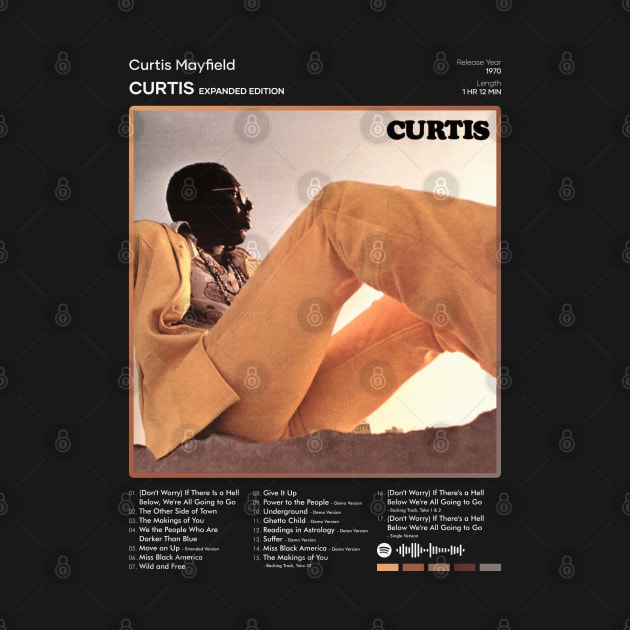 Curtis Mayfield - Curtis Tracklist Album by 80sRetro