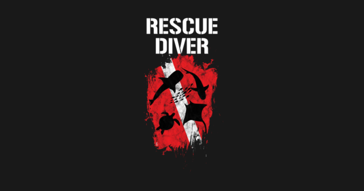 Rescue Diver Scuba - Rescue Diver - Sticker | TeePublic