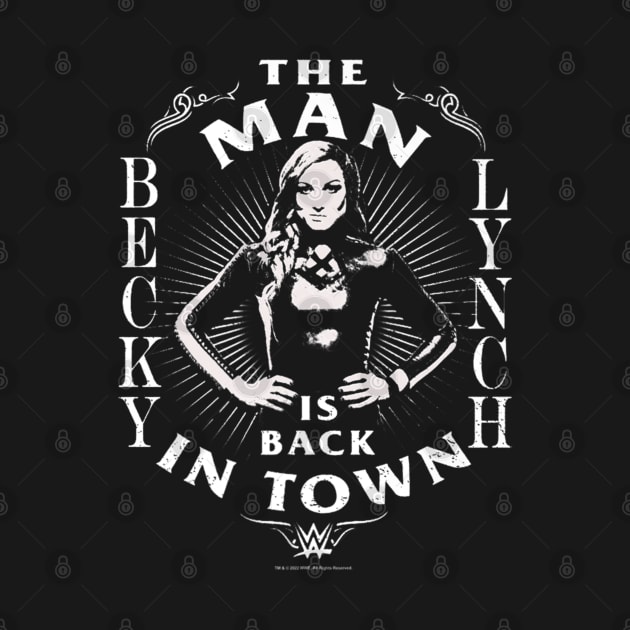 Becky Lynch The Man Is Back In Town by Holman