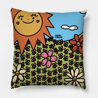 Flower Field Pillow