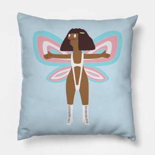 Marshmallow Trans Fairy Pillow