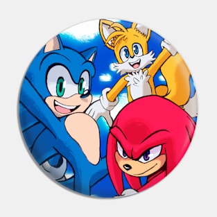 Sonic Heroes Pin