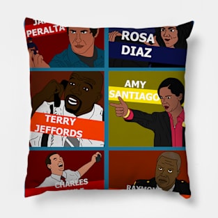 Brooklyn 99 Intros Pillow