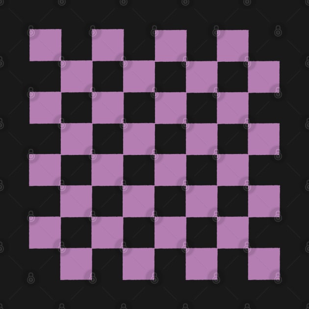 Purple Checker Pattern by maya-reinstein