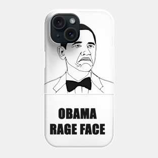 Obama Rage Face Phone Case