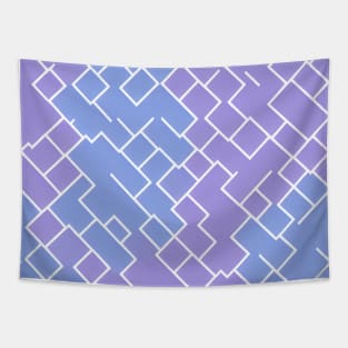 Maze Puzzle - Abstract Geometric Pattern Tapestry