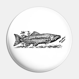 Rainbow trout Pin