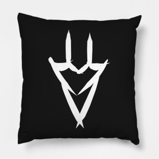 Dragoon (white) v2 Pillow