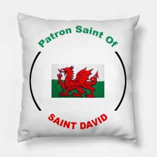 WALES PATRON SAINT Pillow