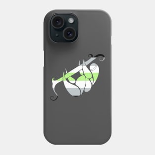 Agender Flag Sloth Phone Case