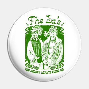 The La's / Original Retro Psychedelic Design Pin