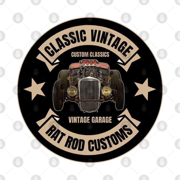 Classic Vintage - Rat Rod Customs by Wilcox PhotoArt