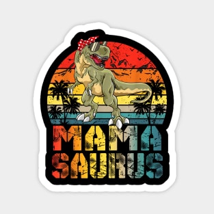 Mamasaurus T Rex Dinosaur Mama Saurus Family Matching Magnet