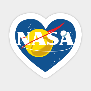 Love NASA Magnet