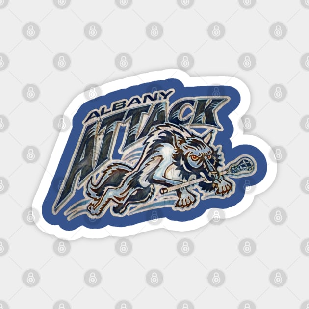 Albany Attack Lacrosse Magnet by Kitta’s Shop