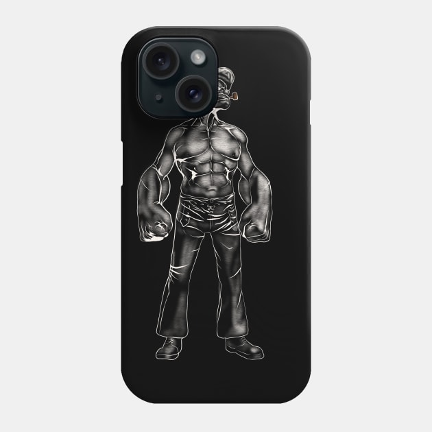 Popeye Ripped 2 Phone Case by Danispolez_illustrations