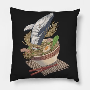 Whale Ramen Pillow